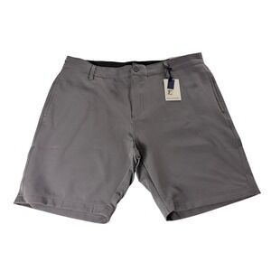 Rockport Mens Tech Short Dark Grey 2-Way Stretch 9 Inch Inseam Size 38 RK610MM2